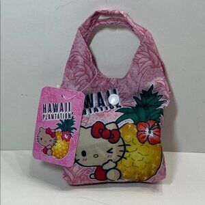 Hello Kitty Hawaii Plantation Foldable Tote Bag